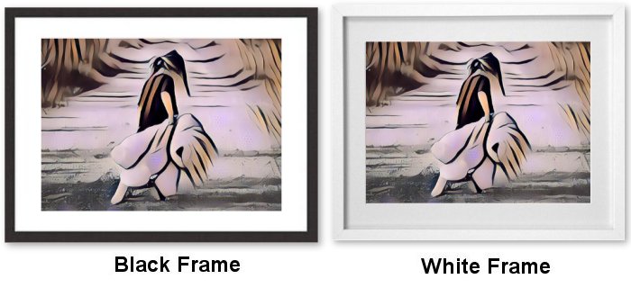 Girl And Teddy Framed Print